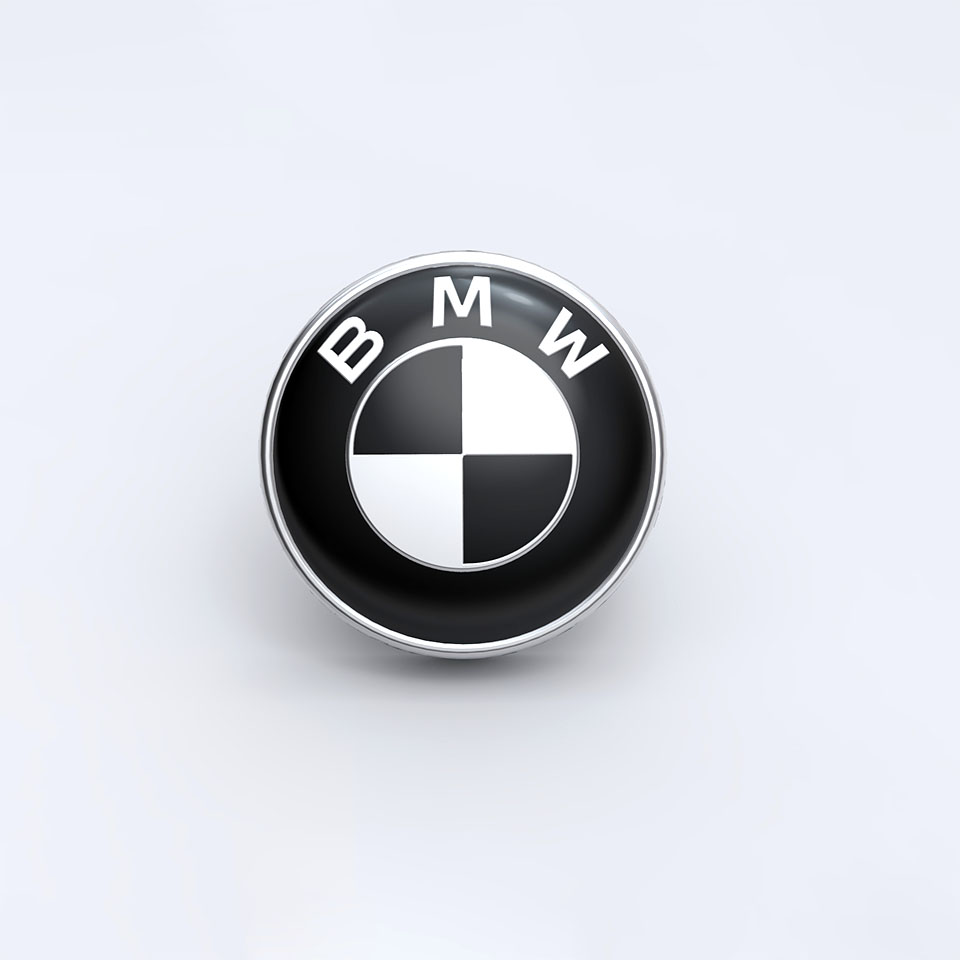 宝马BMW-滴胶四合扣